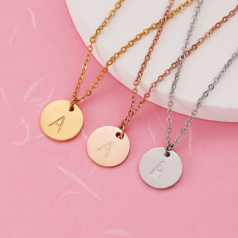 Aura Initial Necklace