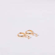Bella Birthstone Huggies Earrings
