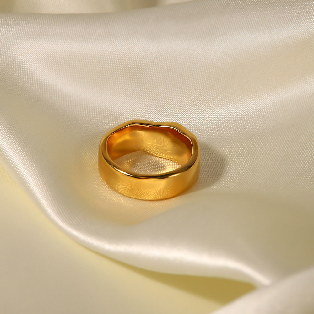 Lava de Oro Pearl Ring
