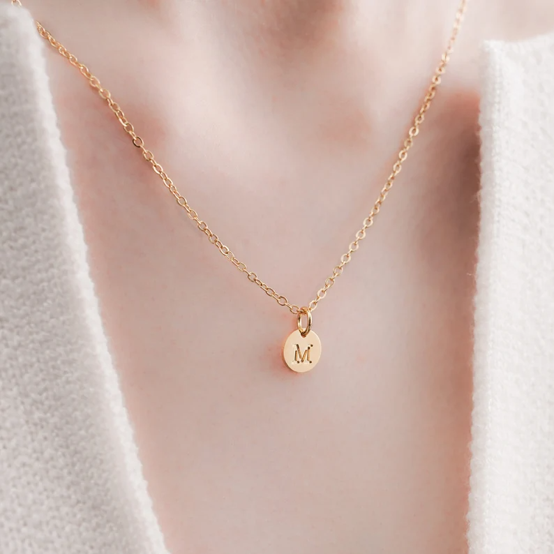 Aura Initial Necklace