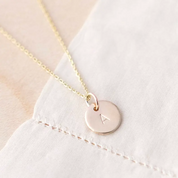 Aura Initial Necklace